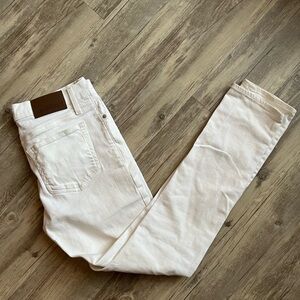 J. Crew Factory White Slim Jeans